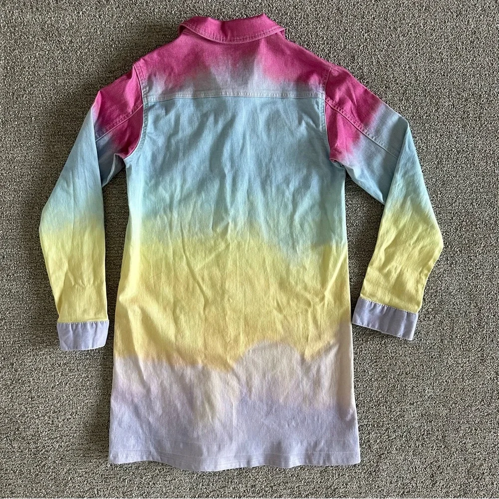 Stella McCartney Kids‎ Tie Dye Shirt Dress Size 14+